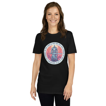 Ephesians 6-based, “Full Armor of God” Unisex Softstyle T-Shirt 2